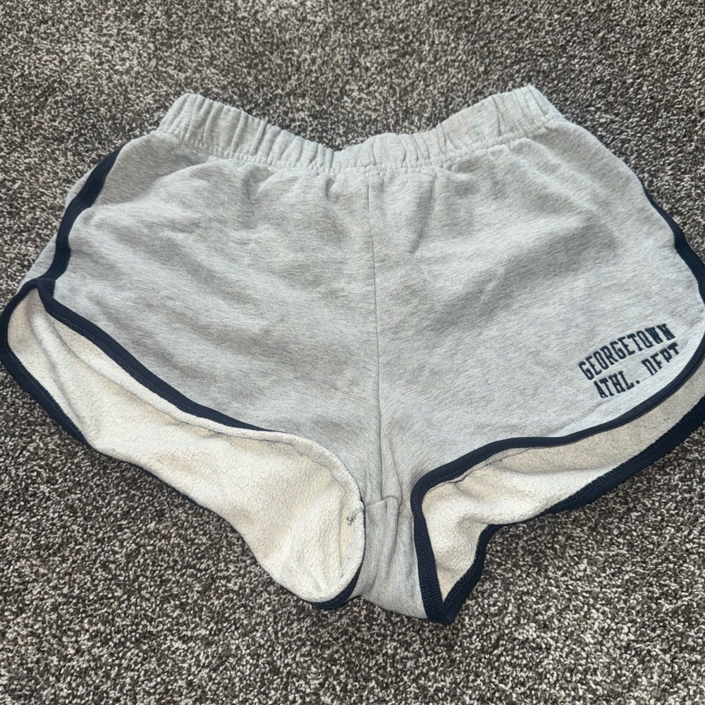 Brandy Melville Gray and Black Athletic Shorts